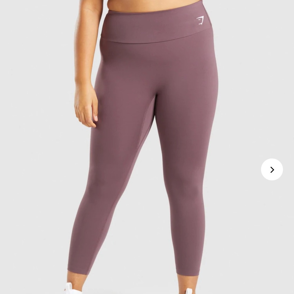 Brown GymShark 7/8 Leggings